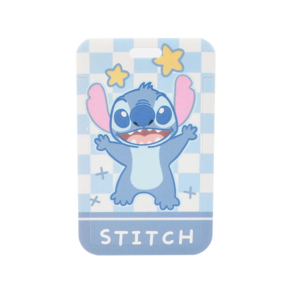 Lilo Stitch Cute Couples Lanyard For Keys Chain Credit Card Cover Pass Mobile Phone Charm Straps ID Badge Holder Key Accessories