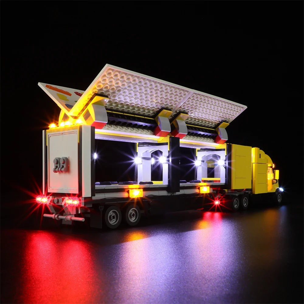 City Led Light Kit For 60440 The Delivery City Truck Not Include Building Block (Only Lighting Set)