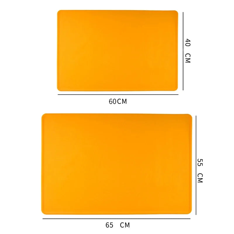 Tejesa Silicone Kneading Pad Non-Stick Surface Rolling Dough Mat with Scale /Kitchen Cooking Pastry Sheet