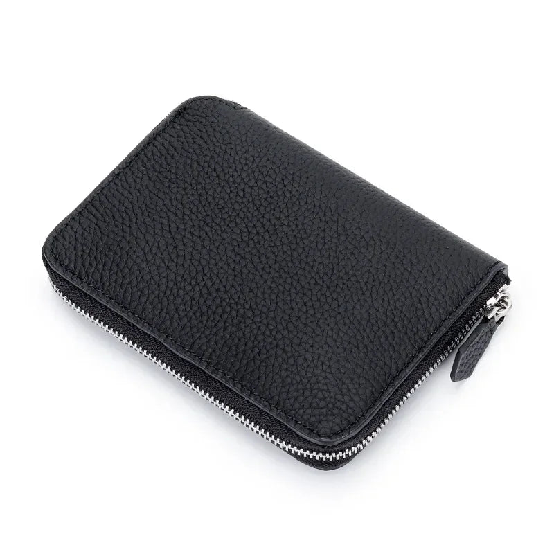Tejesa  Genuine Leather Card Wallets Women Credit Card Holders Women Coin&ID Holder Female Organizer Business Card Holder