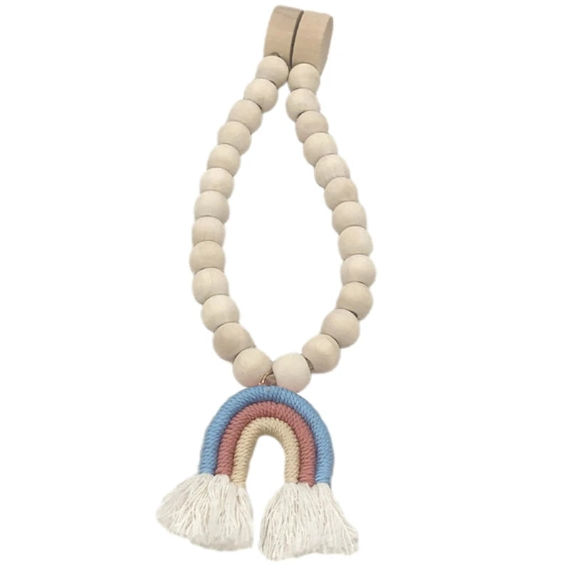 K1MF Bead Curtain Tiebacks Convenient Drapes TieBacks for Window Drapes