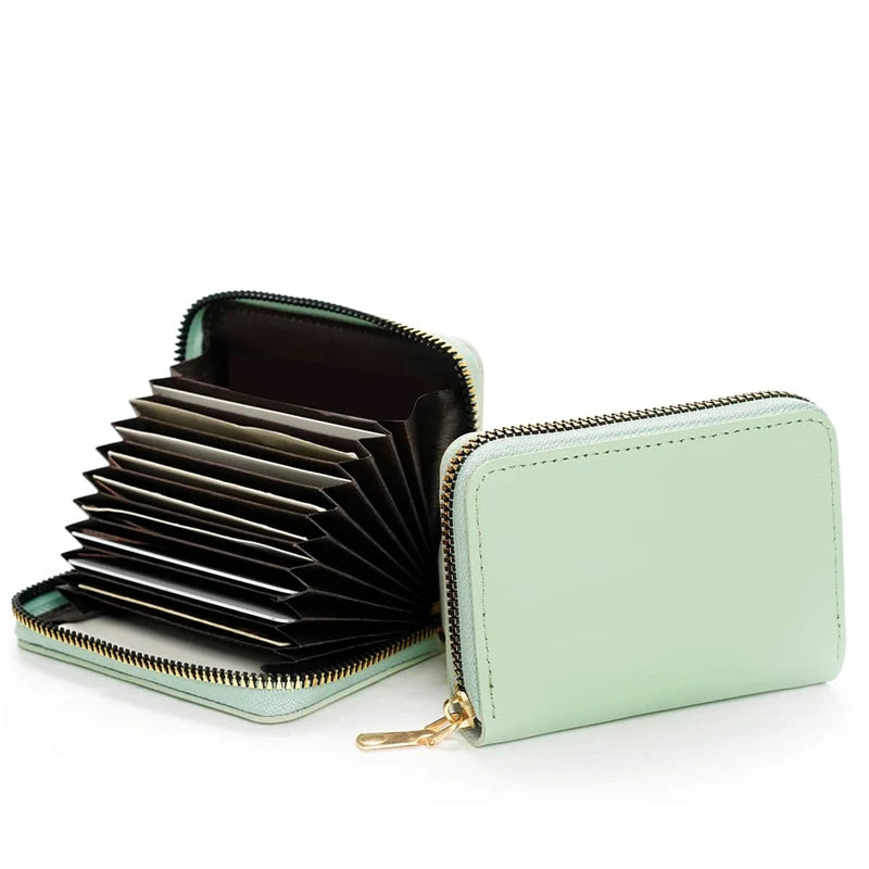 Hemasa 1pc Ladies' Short Wallet Lightweight Fashion Suitable For Work & Business ID Card Credit Card For Christmas Gift