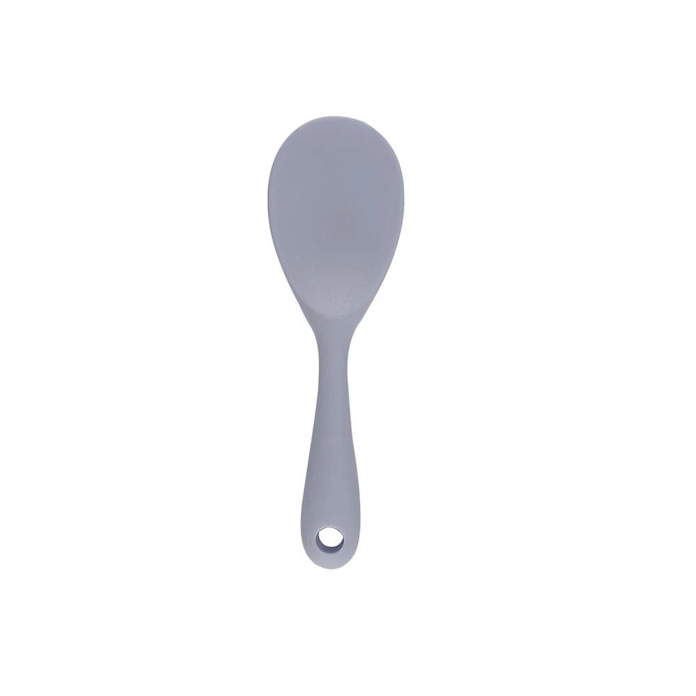 Hemasa 1PC Food Grade Silicone Rice Spoon Household non Stick Pot Cooking Spoon High-temperature Resistant Kitchen Tools