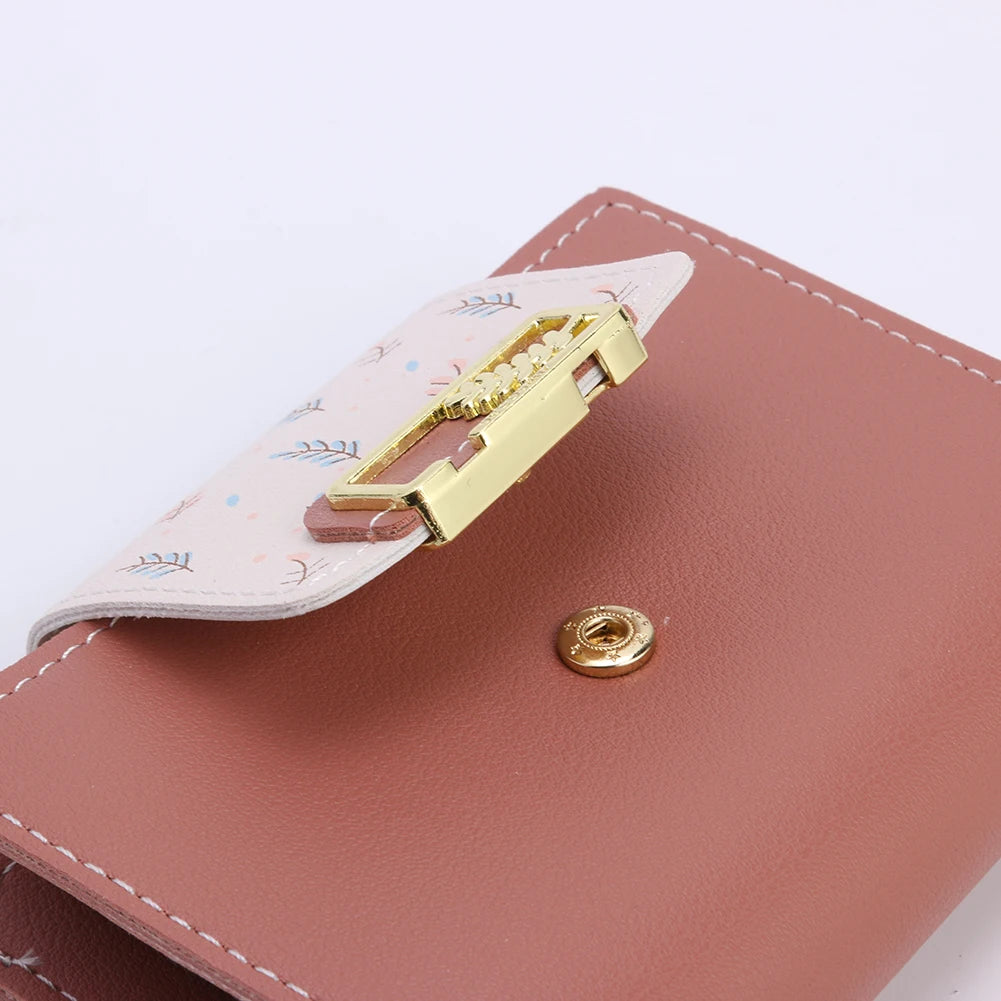 Hemasa  Ultra-thin  Short Wallet for Woman /Mini Coin Purse /Ladies Clutch Small Wallet/ Female Pu Leather Card Holder