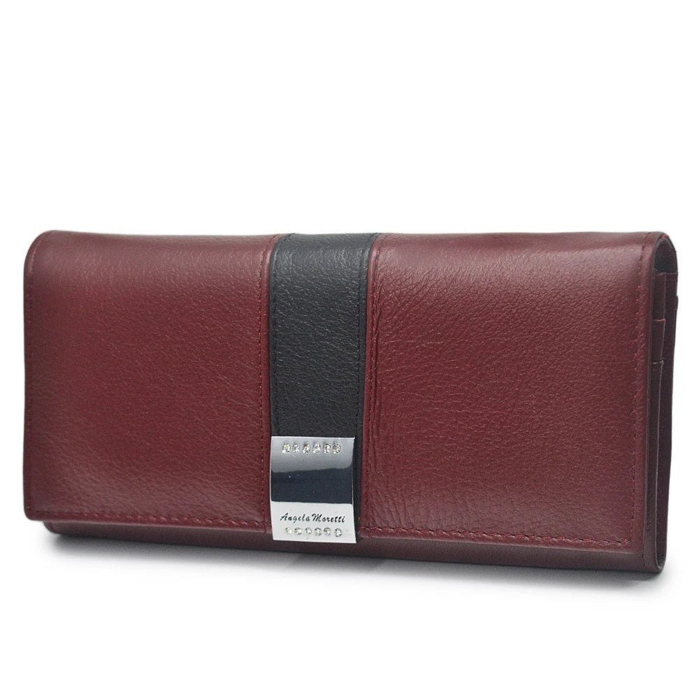 Hemasa Genuine Leather Women's Wallet Designer Female Coin Purses ID Card Holder/ Ladies Money Clutch Bags