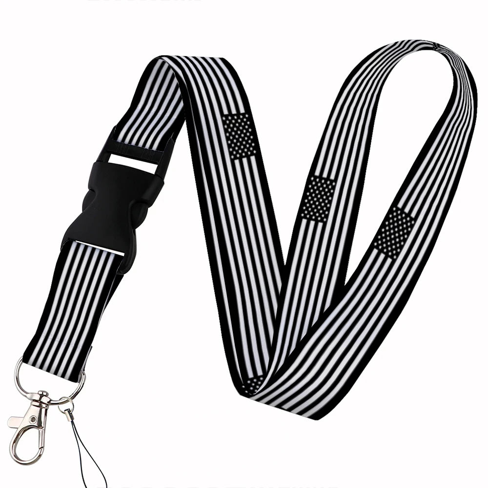 Tejesa  Lanyard Keys Chain Badge Holder ID Credit Card Pass Hang Rope Lariat Mobile Phone Charm Accessories Gifts