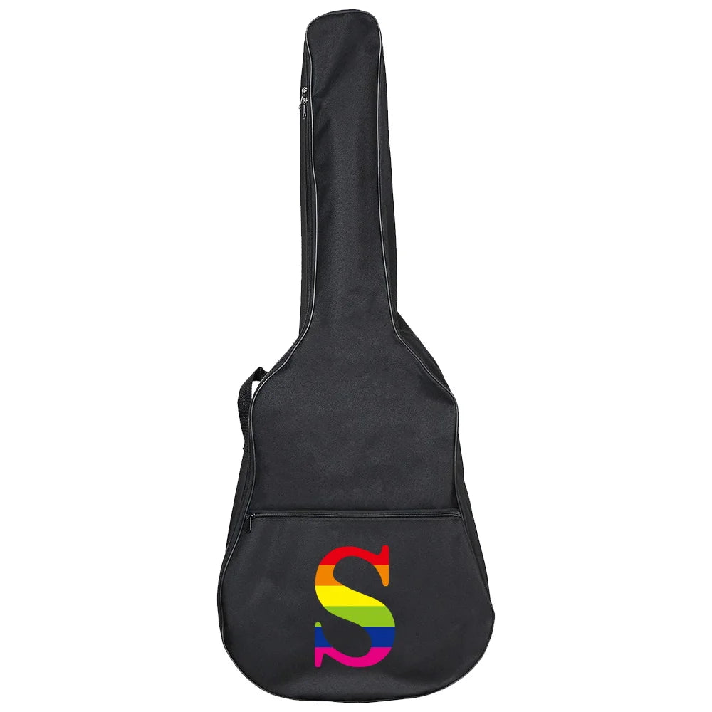Tejesa Guitar Bag 31-41 Inch Guitar Case Printing Rainbow Series / Guitar Cover /Waterproof Backpack Oxford Fabric