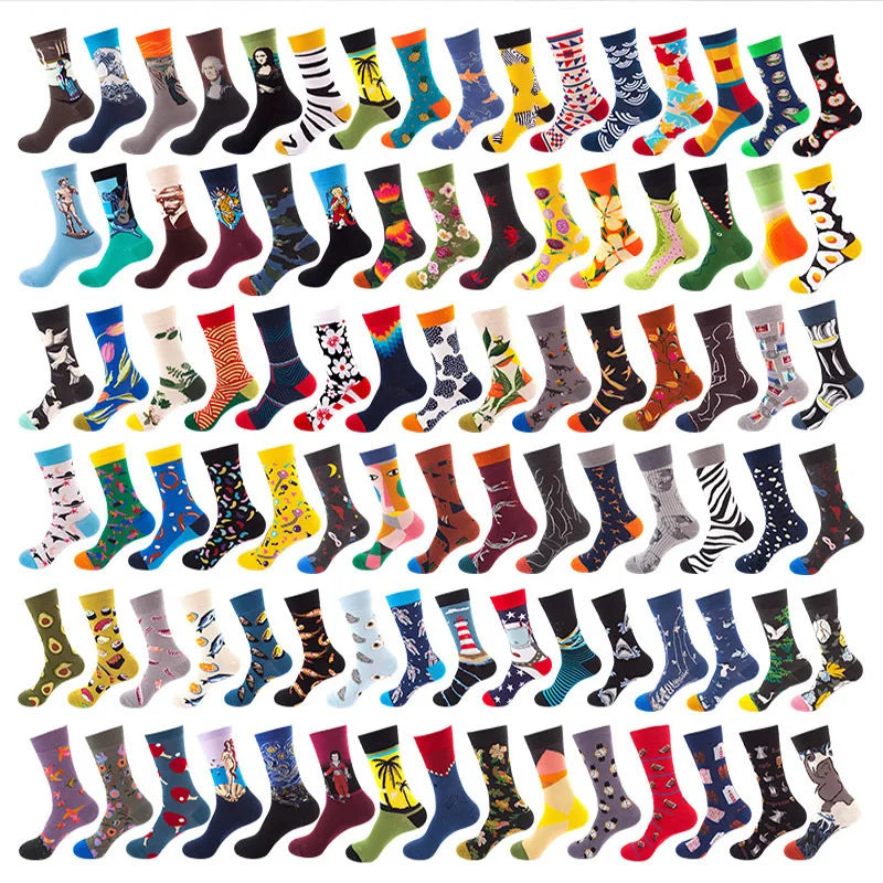 Big Kids Youth Boys Girls Fun Novelty Design Crew Dress Socks for Men Women Stocking 1 Pair Cotton Socks