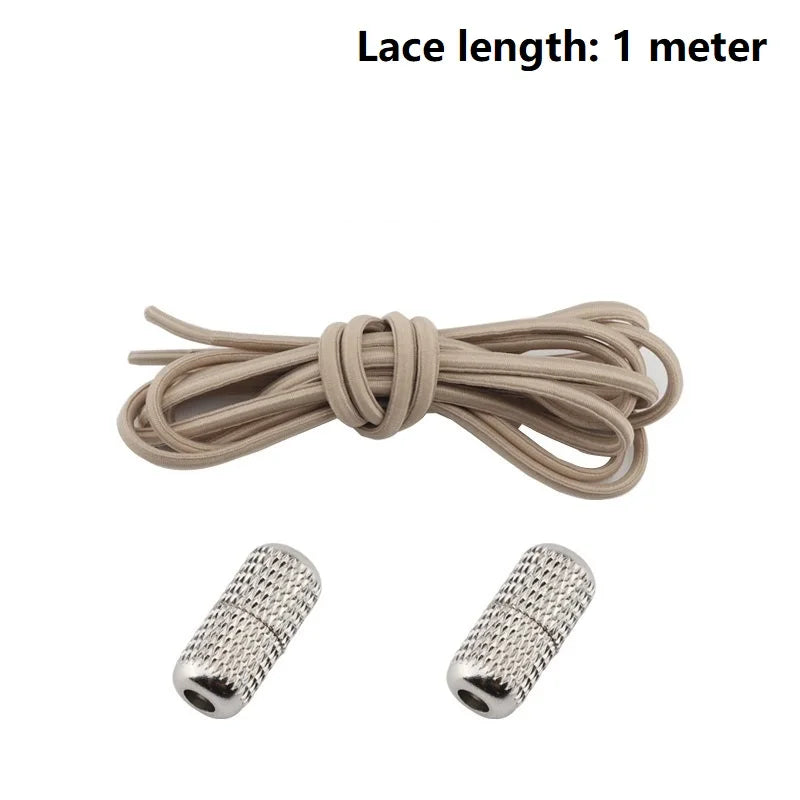 New Elastic Laces Sneakers Laces Without Tie Elastic Shoelaces Without Binding Laces Bows Shoelaces Rubber Bands for Shoes
