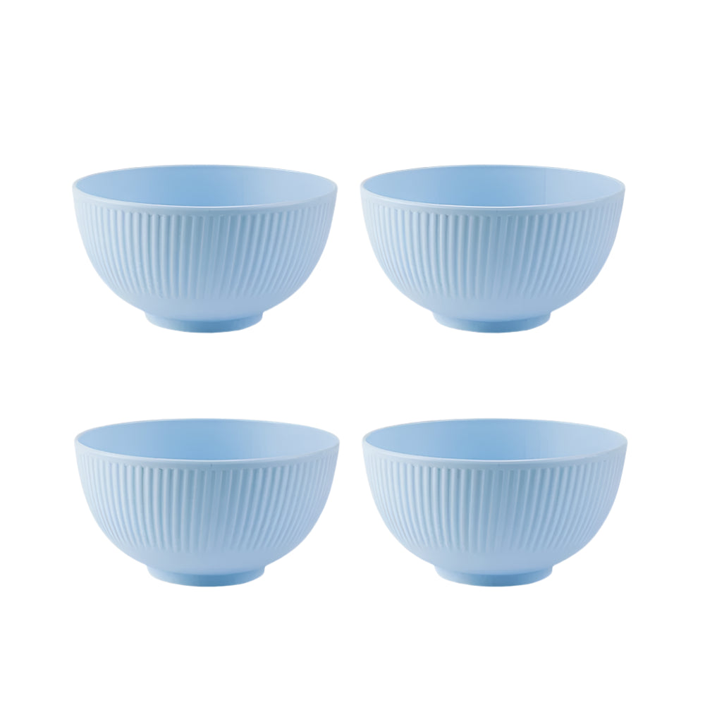Hemasa 4Pcs Kitchen Tableware Wheat Straw Bowl /Wheat Rice Bowl  / Dessert Salad Rice Bowl Sets