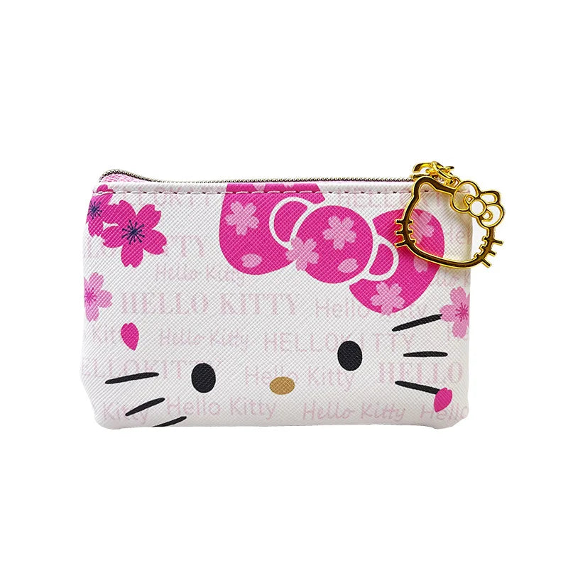 Tejesa Hello Kitty Girl Bank Card Coin Bag Coin Bags/ Mini Cute Zipper