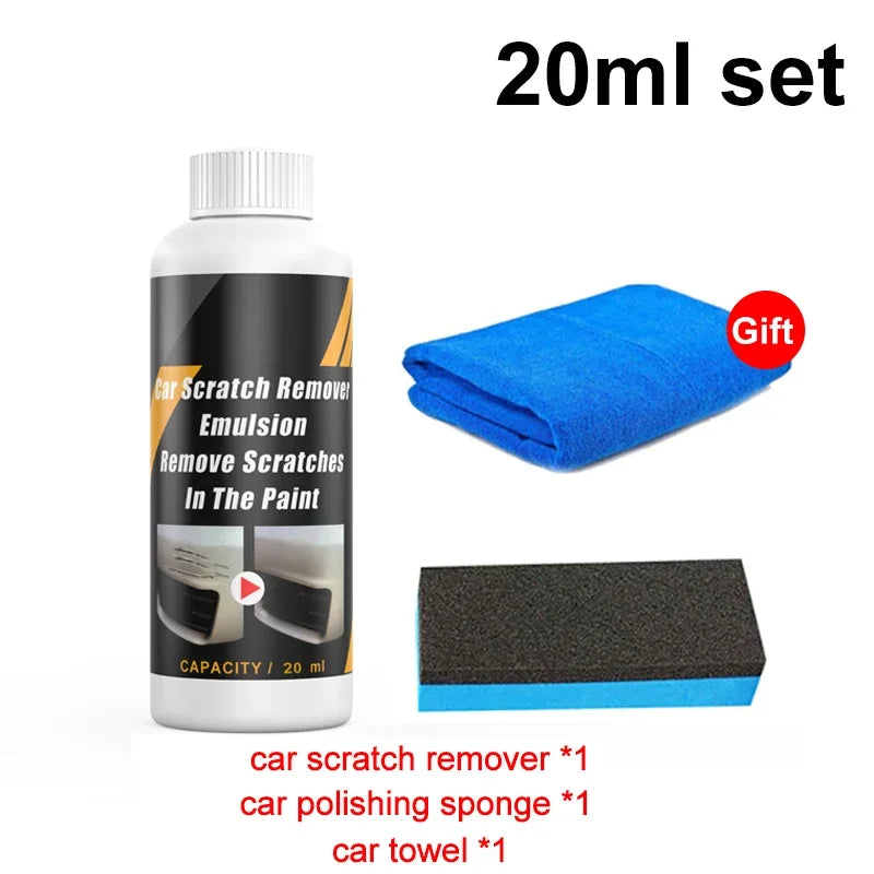 Hemasa Car Scratch Remover Paint Care Tools Auto Swirl Remover Scratches Repair Polishing Auto Body Grinding Compound Anti Scratch Wax