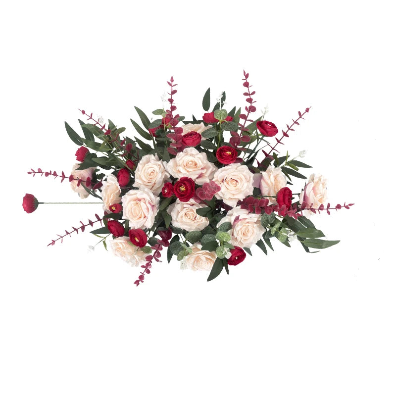 Tejesa  Wedding Floor Flower Arrangements/ Artificial Eucalyptus Flower Decorations for Wedding Paths