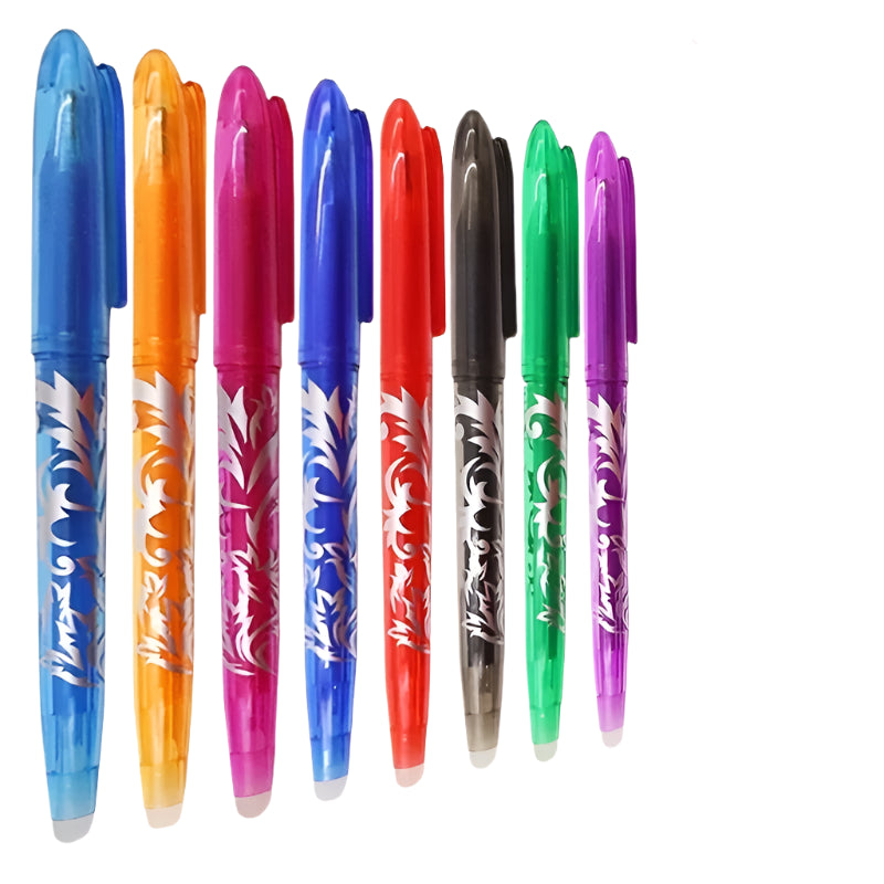 Hemasa 8/4pcs Multi-Color Erasable Gel Pen 0.5mm Tip Painting Writing Drawing School  Pens