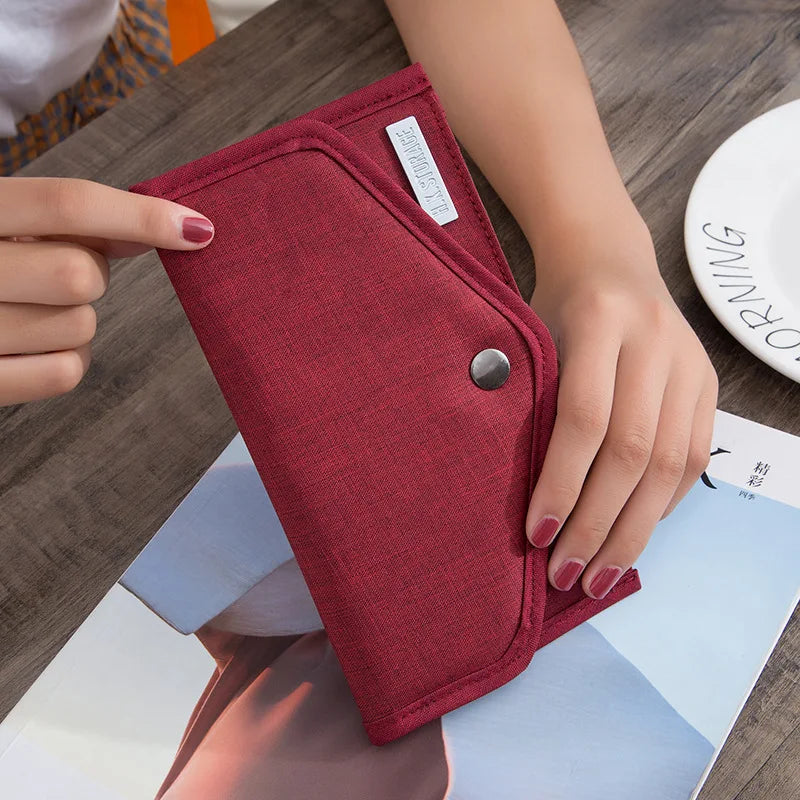 Tilorraine 2022 fashion purse travel passport waterproof Multi-functional women wallet big ticket card holder men wallets