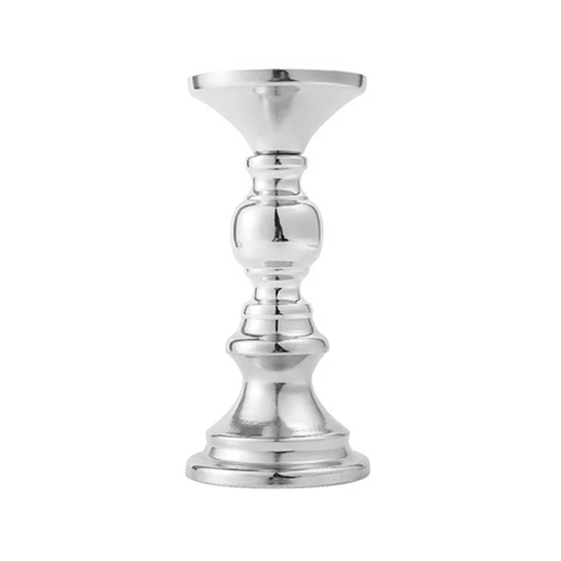 Tejesa Golden Candle Holders Wedding Table Decorations Metal Stand Candlestick For Wedding Birthday Bar Party Living Room Home Decor