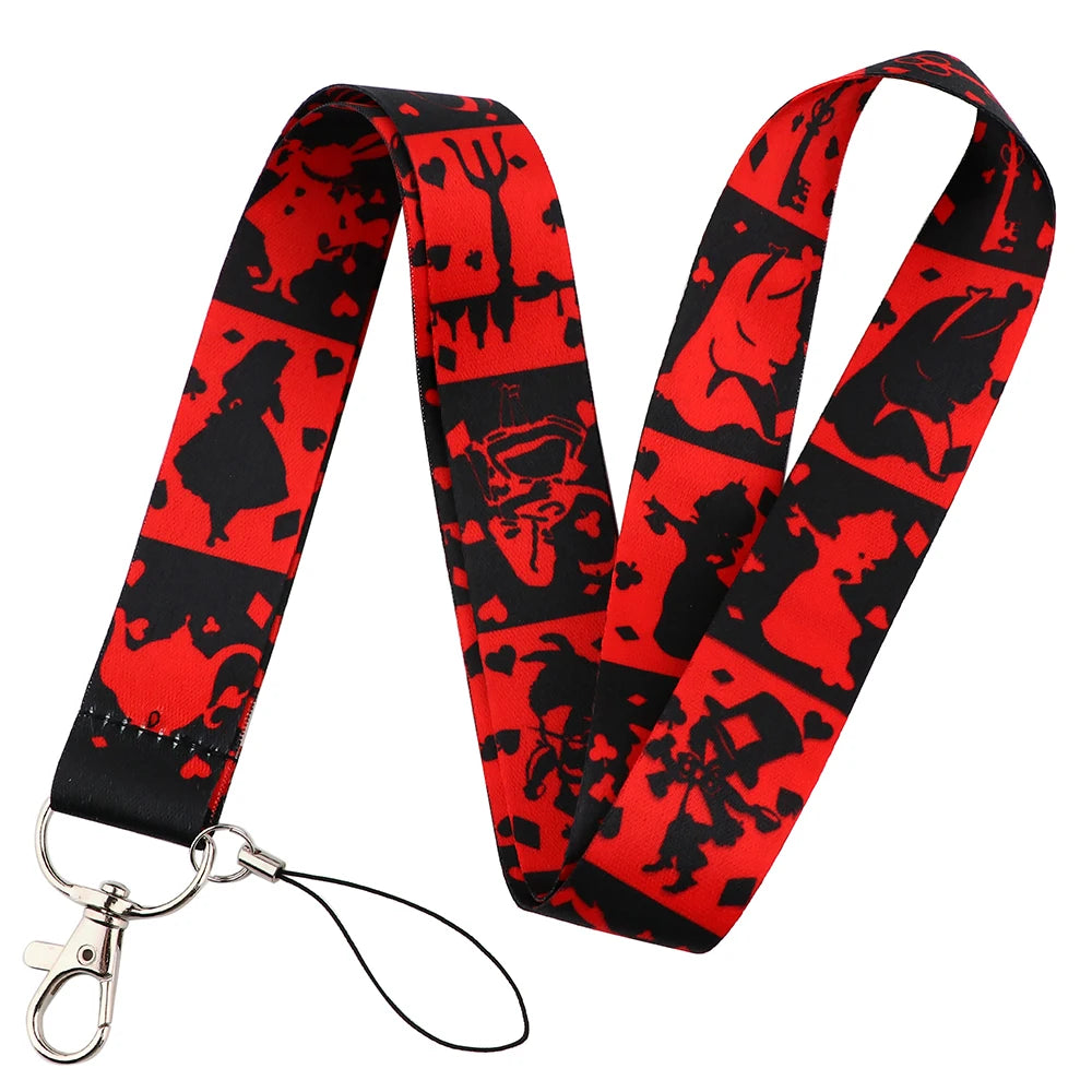 Hemasa Lanyard For Keys Keychain Badge Holder ID Credit Card Pass Hang Rope Lariat Phone Charm Gift