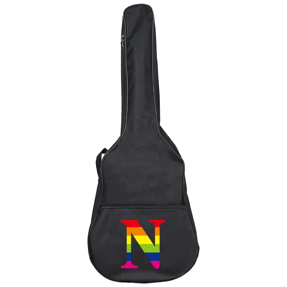Tejesa Guitar Bag 31-41 Inch Guitar Case Printing Rainbow Series / Guitar Cover /Waterproof Backpack Oxford Fabric