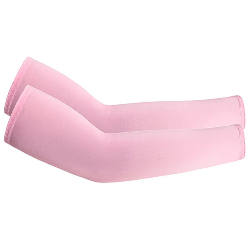 Hemasa  3Pairs Arm Sleeves Summer Sun UV Protection Ice Cool Cycling Running Fishing Climbing Driving Arm Cover Warmers For Men Women