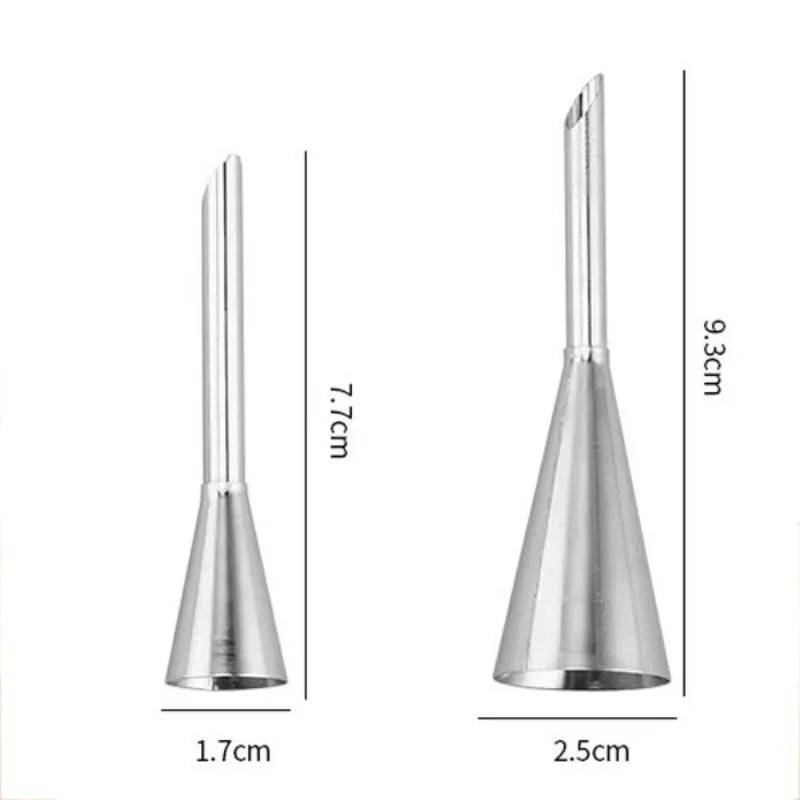 Delysia King  2pcs Puff nozzle DIY baking tool