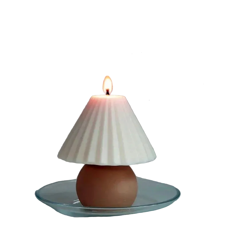 Hemasa  Table Lamp Candle Mold /DIY Geometric Lamp Shape Aromatherapy Candle Making Tool/ Acrylic Plastic Mold