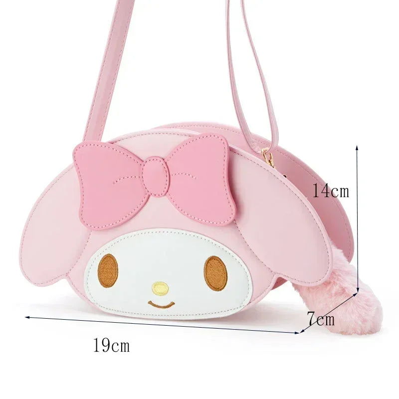 Hemasa Shoulder Bags for Women/ Cute Wallet /Kuromi Pouch / Messenger Bag