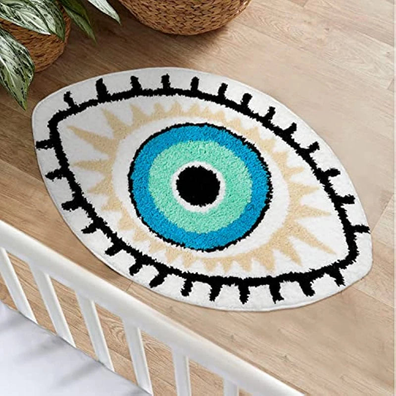 Tejesa Blue Eye Floor Mat /Creative Doormat/ Welcome/ Mat Kitchen Rug /Bathroom Mat Carpet For Live Room Rug For Bedroom Home Dec