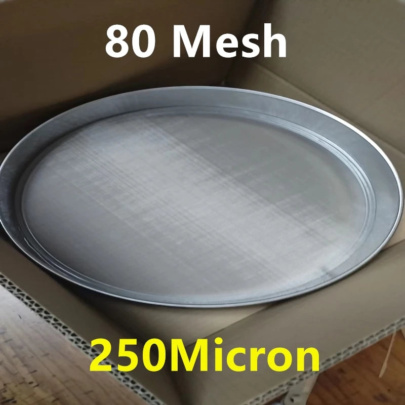 Hemasa 4-500M Round Stainless Steel Shakers Kitchen Flour Powder Filter Screen Soil Strainer