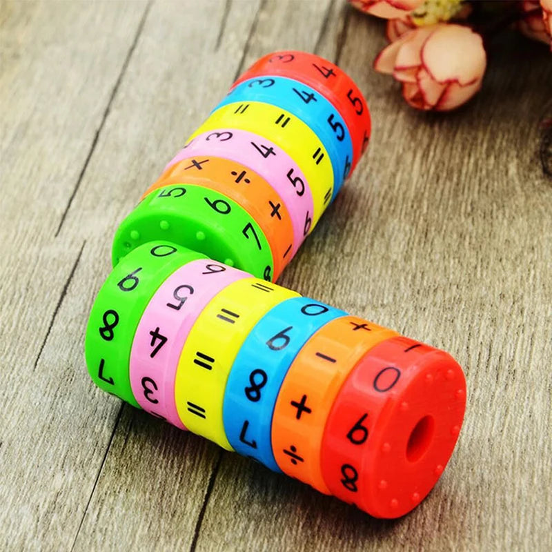 Children Magnetic Mathematics Digital Learning Educational Toys Magic Intelligence Arithmetic Maths Puzzle Cube For Kids Gift