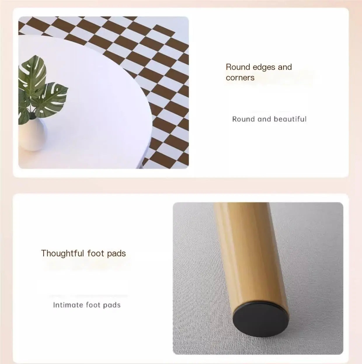 Formwell 120*50cm top Mango-Shaped Oval Coffee Table Sofa Table Accent Table for Living Room easy assembling