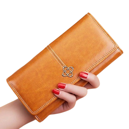 Women's Leather Wallet Woman Luxury Long Wallets Fashion Women Purses Money Bags 2022 Handbags Womens Purse Cards Holder