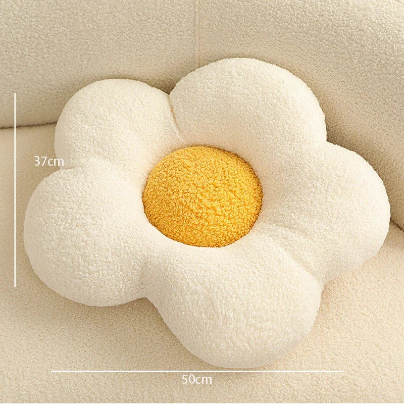 Hemasa  Flower Plush Pillow Creative Sofa Stuffed Cushion Bedroom Home Decor Friends Gift
