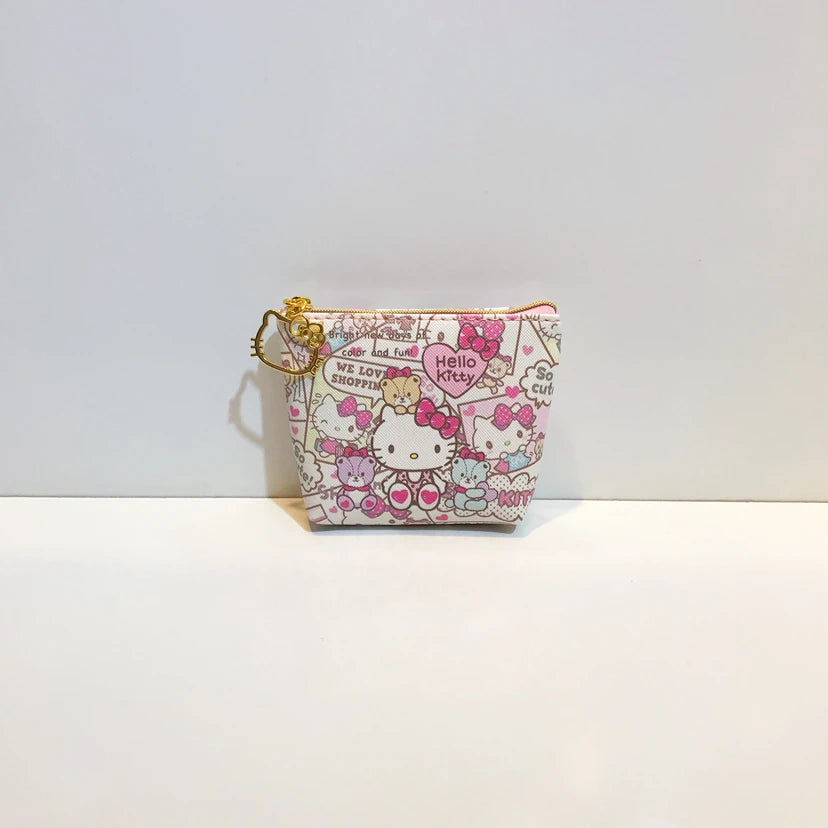 Tejesa Random  Hello Kitty Small Wallet/ Girl Wallet Kawaii Purses Cute Kid Birthday Gift
