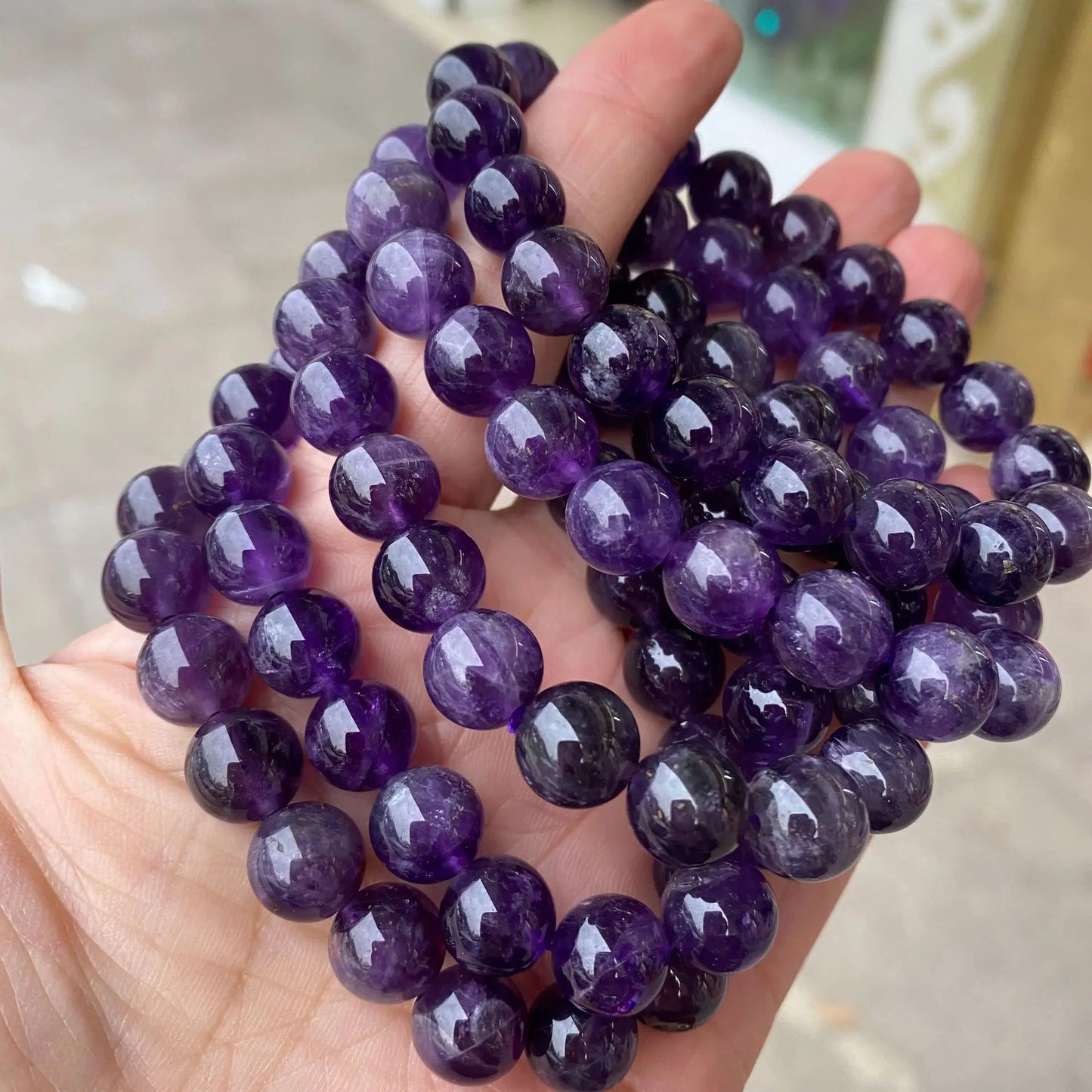 Hemasa  Natural  Amethyst Bracelet For  Women Jewelry