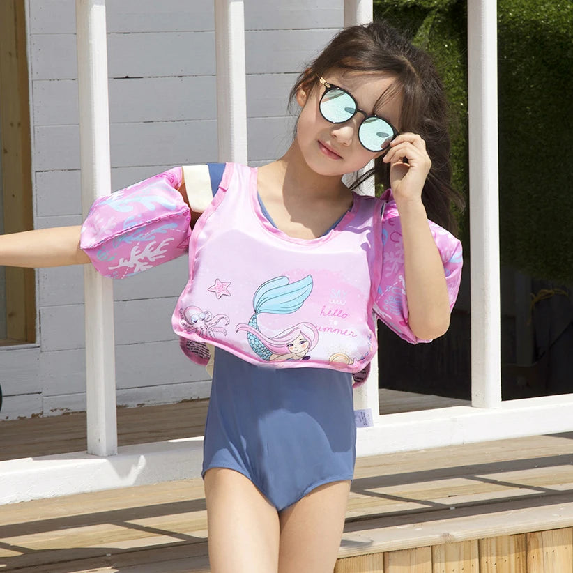 Hemasa Baby Swim Vest Kids / Swim Trainer Boy Girl Cute Float Swimsuit