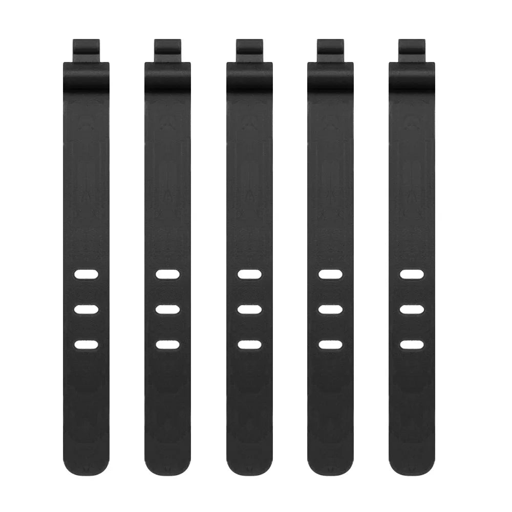 1-20PCS Silicone Cable Winder Organizer Clips Phone Charging Wire Cord Management Buckle Straps Earphone Line Storge Holder Clip