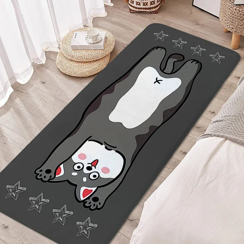 Tejesa  Cat Pattern Children's Room Carpet /Anti Slip Bathroom Mat/ Doormat Entrance Door Home Decoration