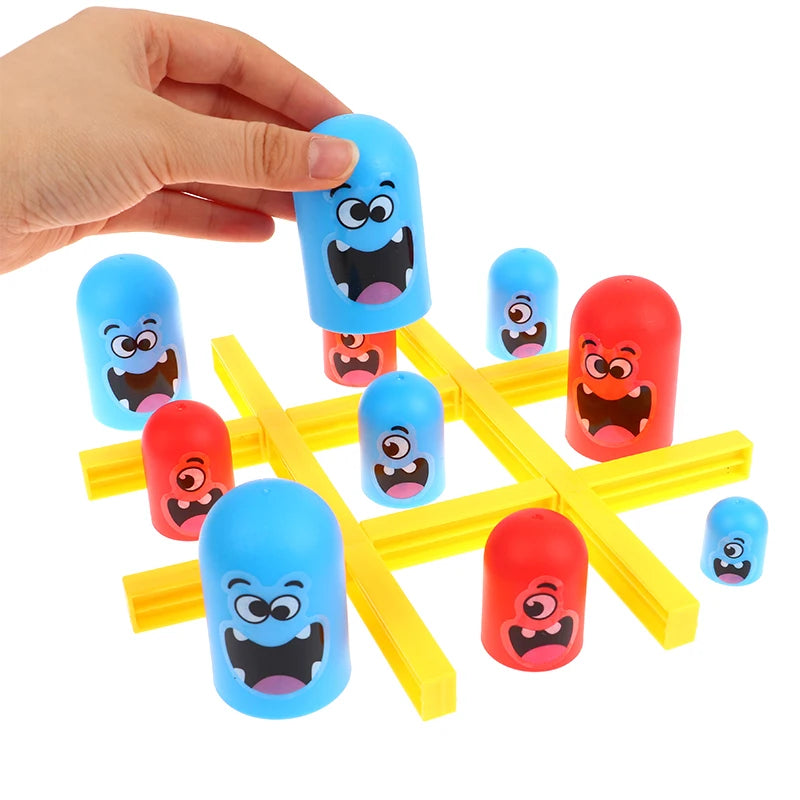 2 Players Educational Toys Intellectual Gobble Board Game Three in a Row Children Toy Kids Birthday Gifts