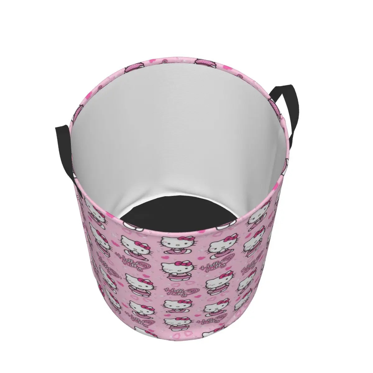 Hemasa Hello Kitty Laundry Hamper Large Storage Basket Cartoon Sanrio Girls Boys Toy Organizer (