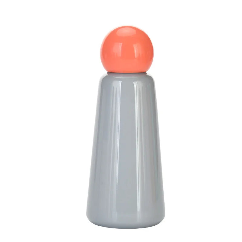 Hemasa 500ML  Insulated   Cup Double Stainless Steel Vacuum Protects Heat And Cold  Outer Double Deck Water Bottle