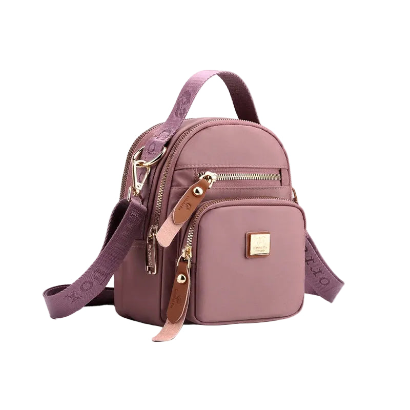 Tejesa Multi Pockets Women Shoulder Bag High Quality Durable Fabric Small Handbag Pretty Style Girls Shopping Phone Bag