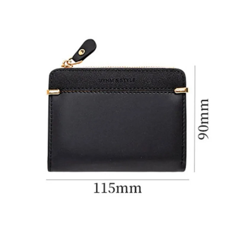 Women's Wallet Short Women Coin Purse Fashion Wallets For Woman Card Holder Small Ladies Wallet Female Hasp Mini Clutch For Girl