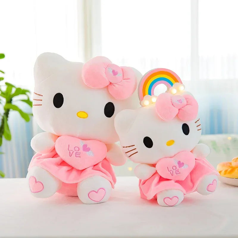 Hemasa 25-55cm Cute Hello Kitty Plush Stuffed Toys  / Doll Soft Stuffed Pillow Toy For Children Birthday Xmas Gifts