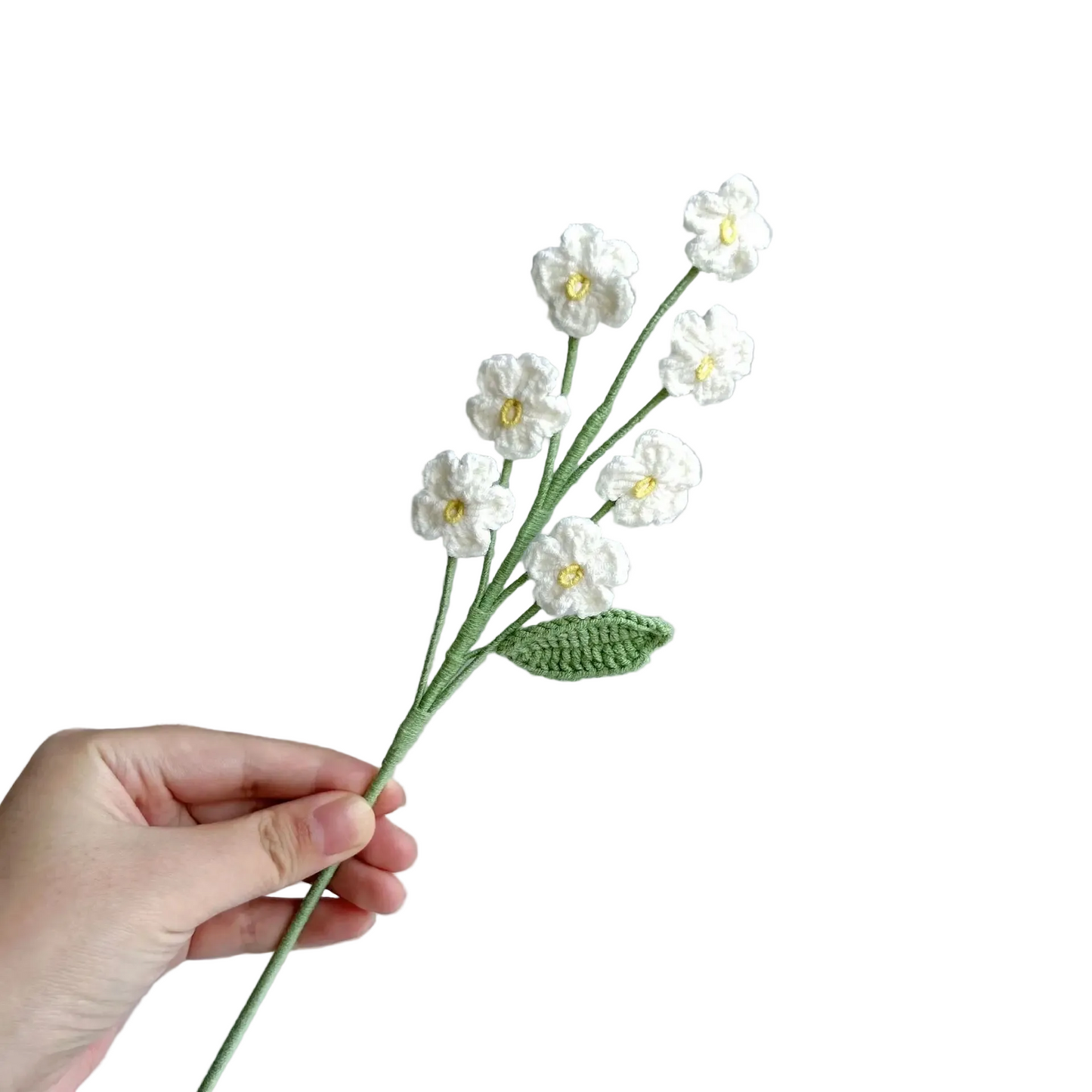 Hemasa  Crochet Flower Knitted Bouquet Decor /Mini Handwoven Flowers /Home