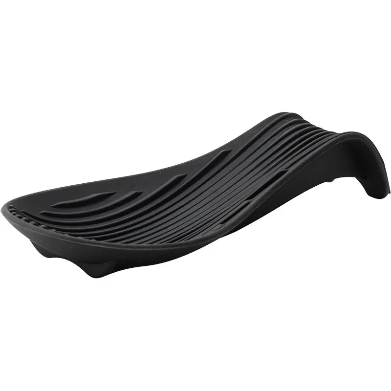 Hemasa Silicone Spoon Holder /Kitchen Spoon/ Rest Utensil Heat Resistant Storage Shelves Kitchen Cooking Tools Kitchen Accessories