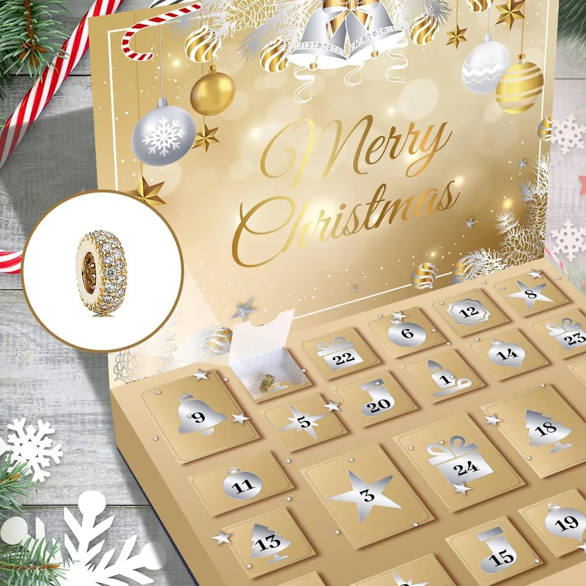 Tejesa 2025 Advent Calendar for Women & Girls – 24 Days Xmas Countdown Gift for Daughter, Wife, Girlfriend, Mom