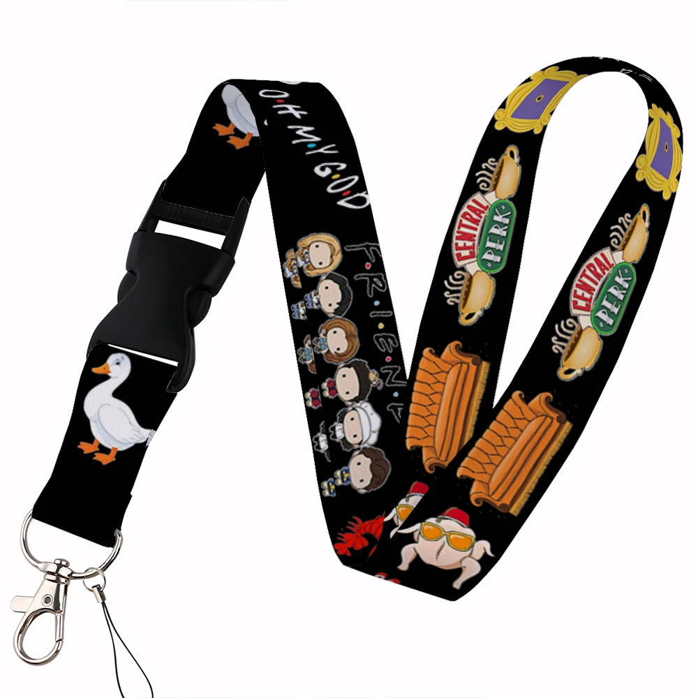 Tejesa  Lanyard Keys Chain Badge Holder ID Credit Card Pass Hang Rope Lariat Mobile Phone Charm Accessories Gifts