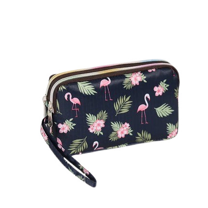 Hemasa Women's Long Wallet  /Fabric Coin Purse /Ladies Handheld Phone Bag and Organizer Wallets