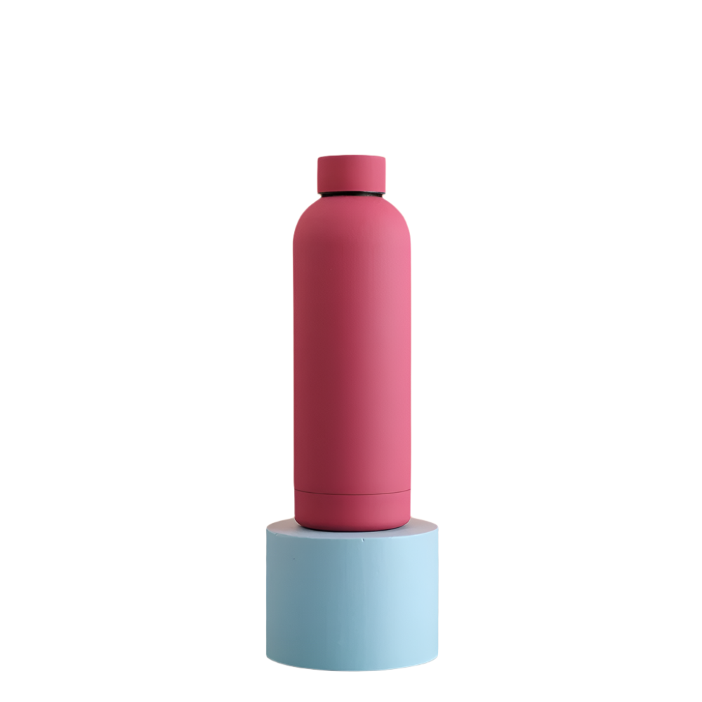 Hemasa 500ML Sports Water Bottle Stainless Steel Thermals Cup Double Wall /304 Vacuum Tumbler Office and Home Insulated Mug