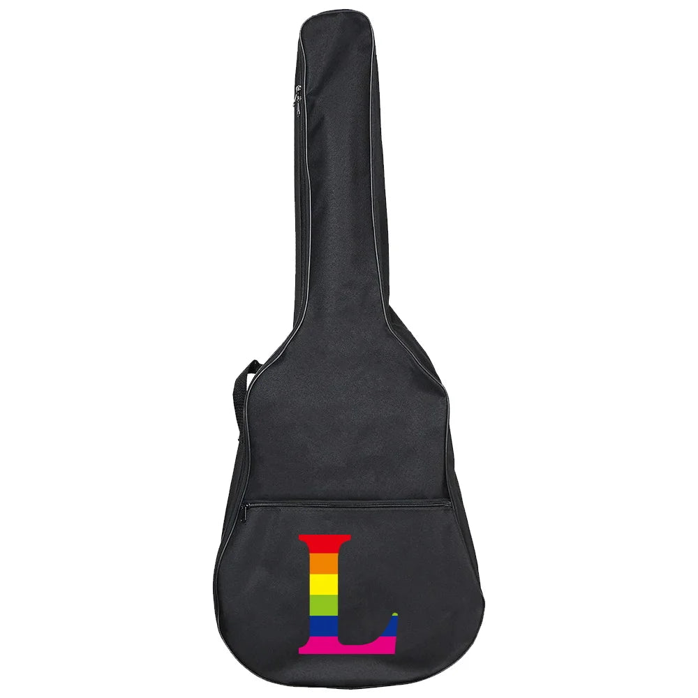Tejesa Guitar Bag 31-41 Inch Guitar Case Printing Rainbow Series / Guitar Cover /Waterproof Backpack Oxford Fabric